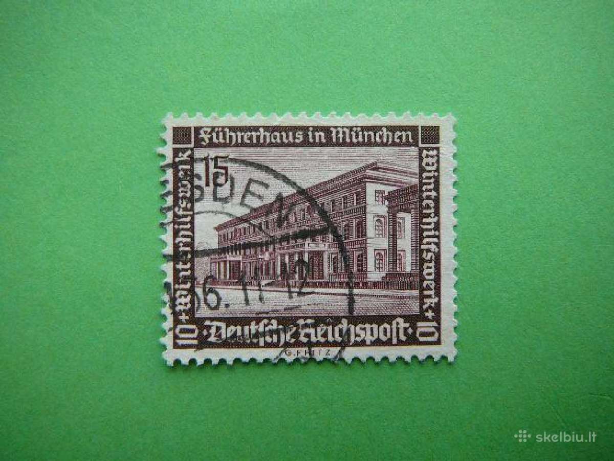 Architektura Vokietija 1936 15/10 vkt640a