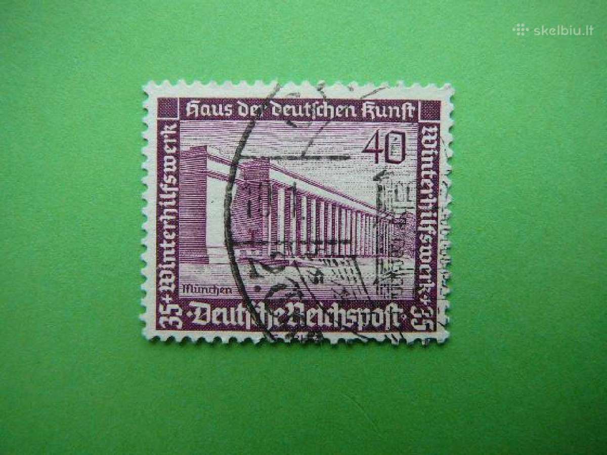 Architektura Vokietija 1936 40/35 vkt642a