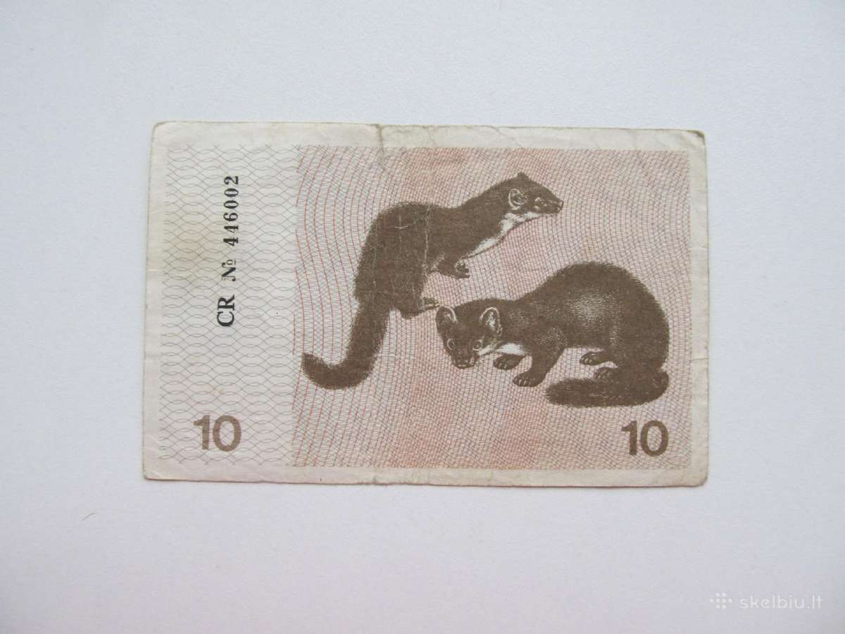 10 talonų , Lietuva , 1991