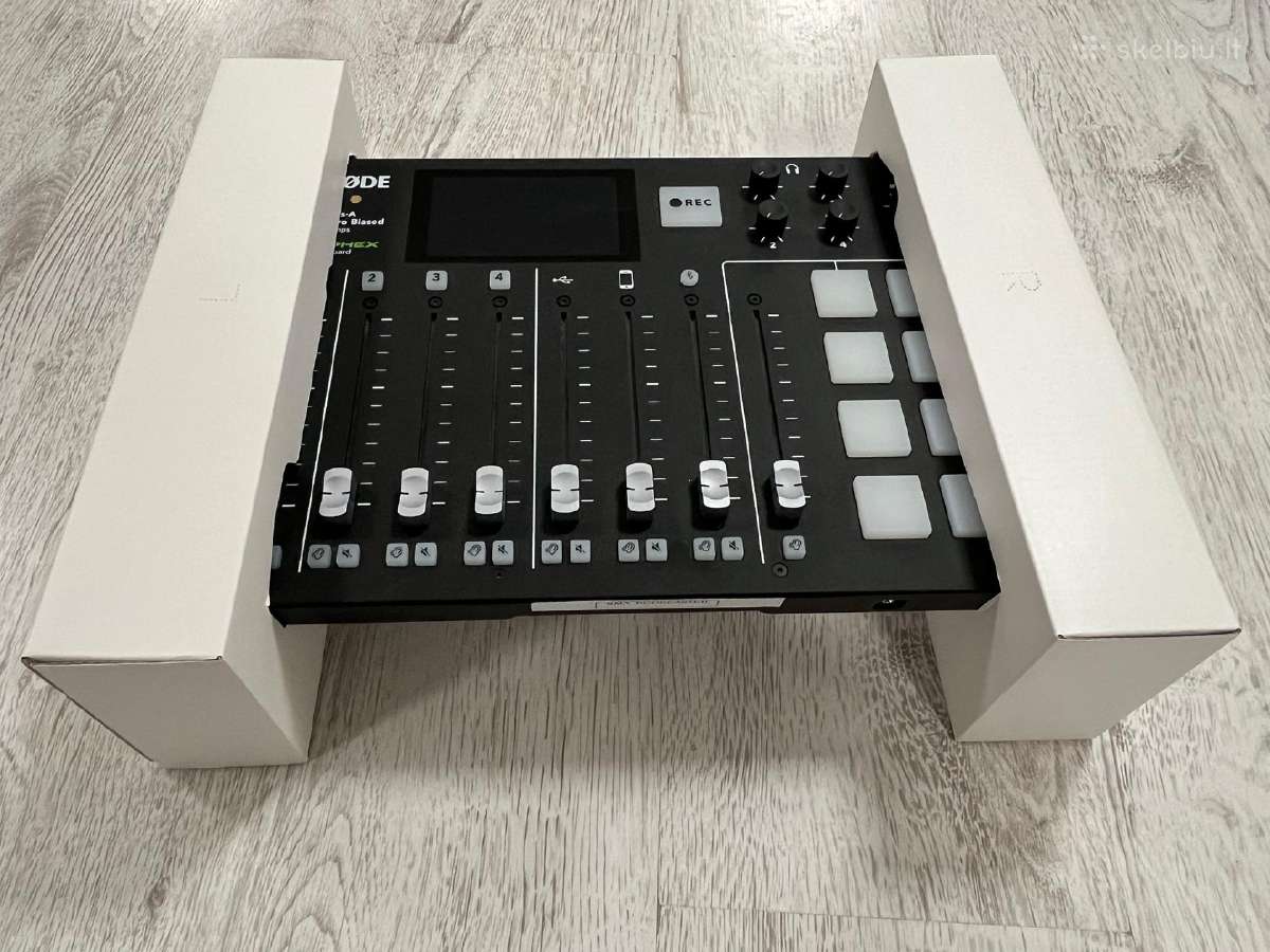 Profesionalus tinklalaidžių pultas Rodecaster Pro - nuotraukos Nr. 3