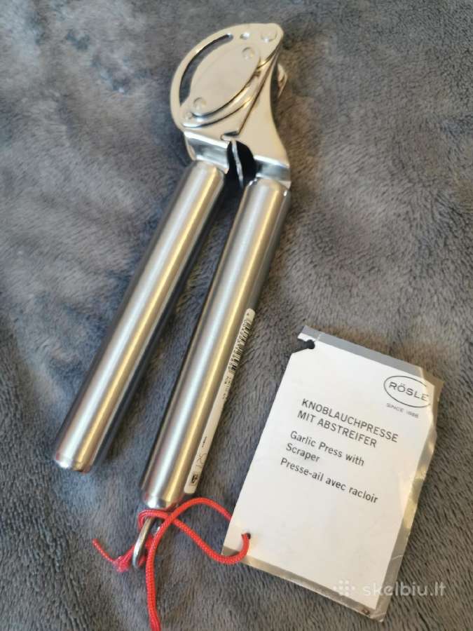 Rosle garlic press with scraper