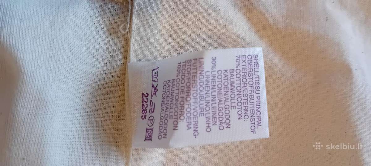 Beveik nenaudoti Lininiai marškiniai ir liemenė - nuotraukos Nr. 6