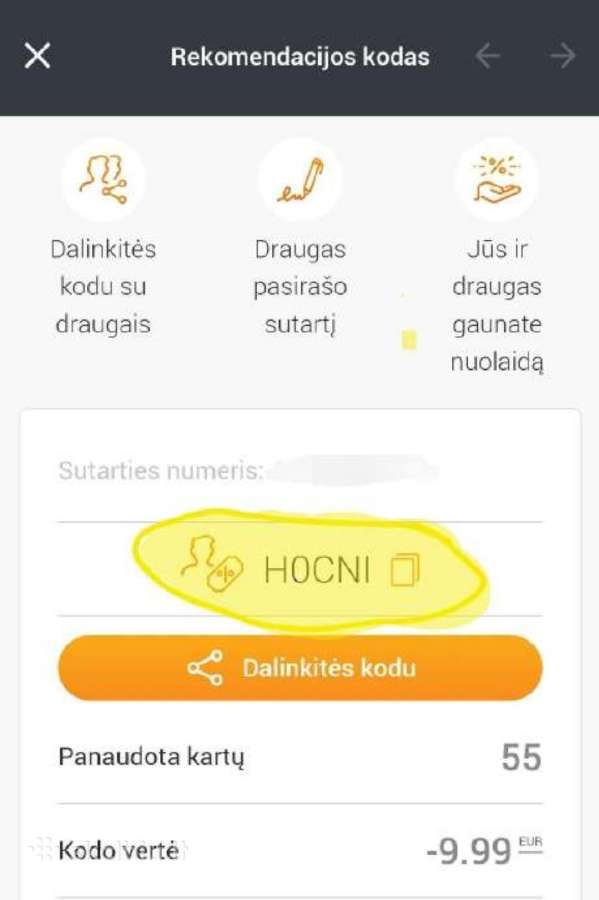 Elektrum Lietuva - 15 eur vertės nulaidos kodas