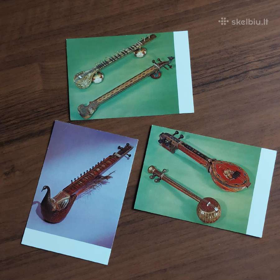 Atvirutės - Senoviniai muzikos instrumentai . - nuotraukos Nr. 8
