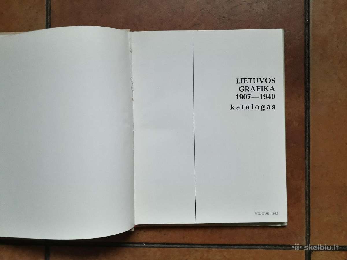 Lietuvos grafika 1907-1940 metai - nuotraukos Nr. 3