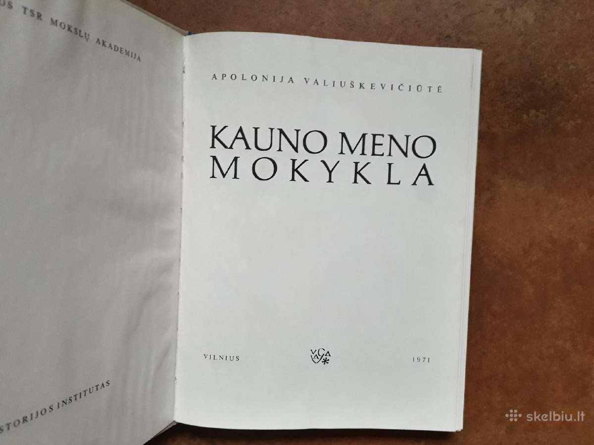 A. Valiuškevičiūtė "Kauno meno mokykla" 1971 metai - nuotraukos Nr. 3