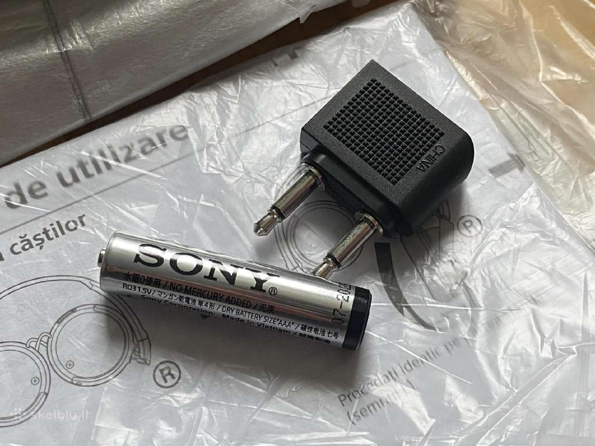 Sony ausinės su mikrofonu ir triukšmo slopinimu - nuotraukos Nr. 5