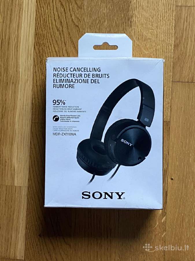 Sony ausinės su mikrofonu ir triukšmo slopinimu - nuotraukos Nr. 2