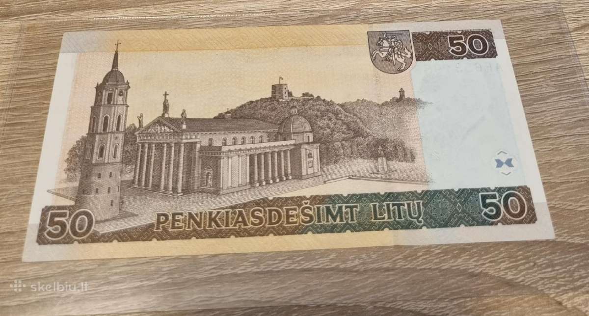 2003 50litu unc - nuotraukos Nr. 2