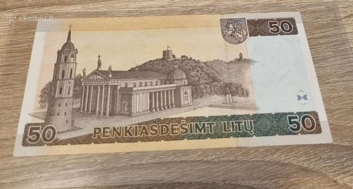 2003 50litu unc - nuotraukos Nr. 4