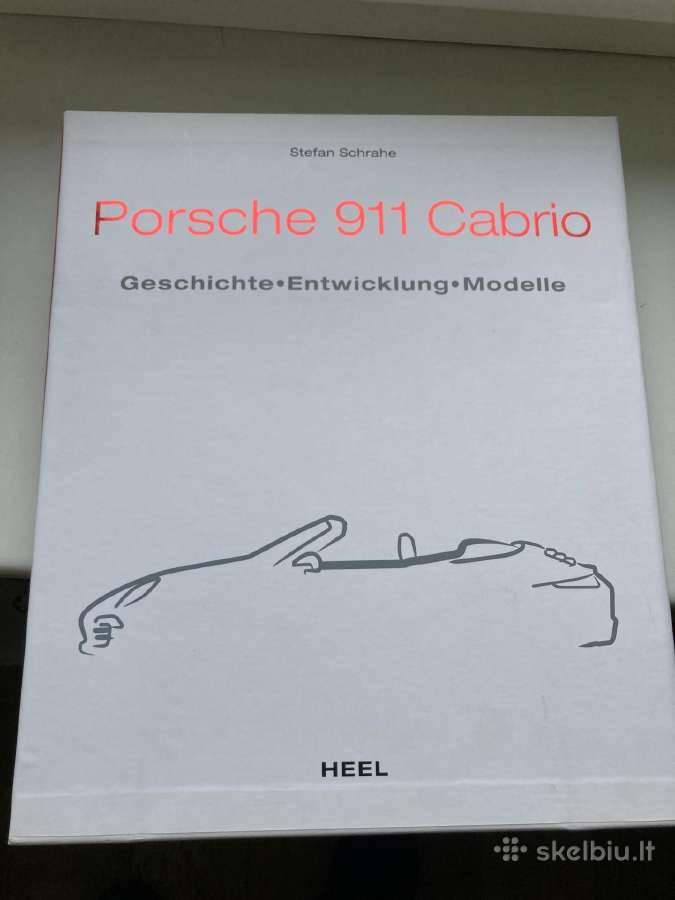 Knyga Porsche 911 cabrio