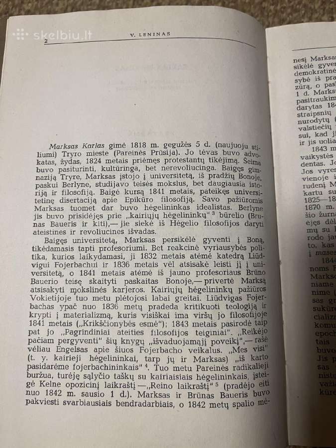 V. Leninas. Rinktiniai raštai. 3 tomai - nuotraukos Nr. 6