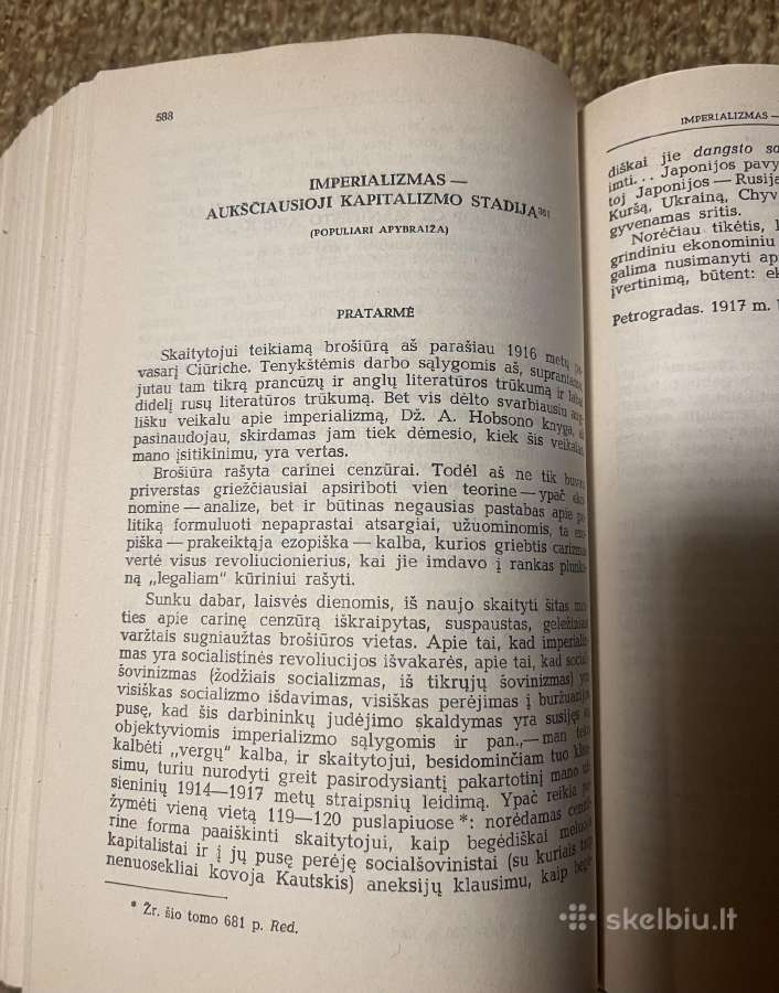 V. Leninas. Rinktiniai raštai. 3 tomai - nuotraukos Nr. 7