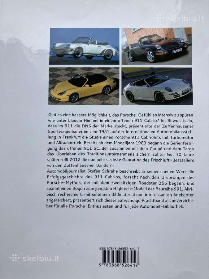 Knyga Porsche 911 Cabrio - nuotraukos Nr. 3