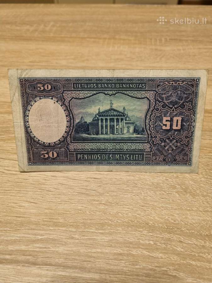 1928 50 penkiasdešimt litų - nuotraukos Nr. 2