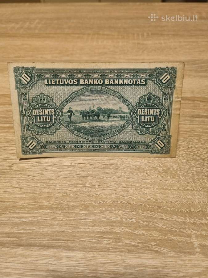 1927 10 litų - nuotraukos Nr. 2
