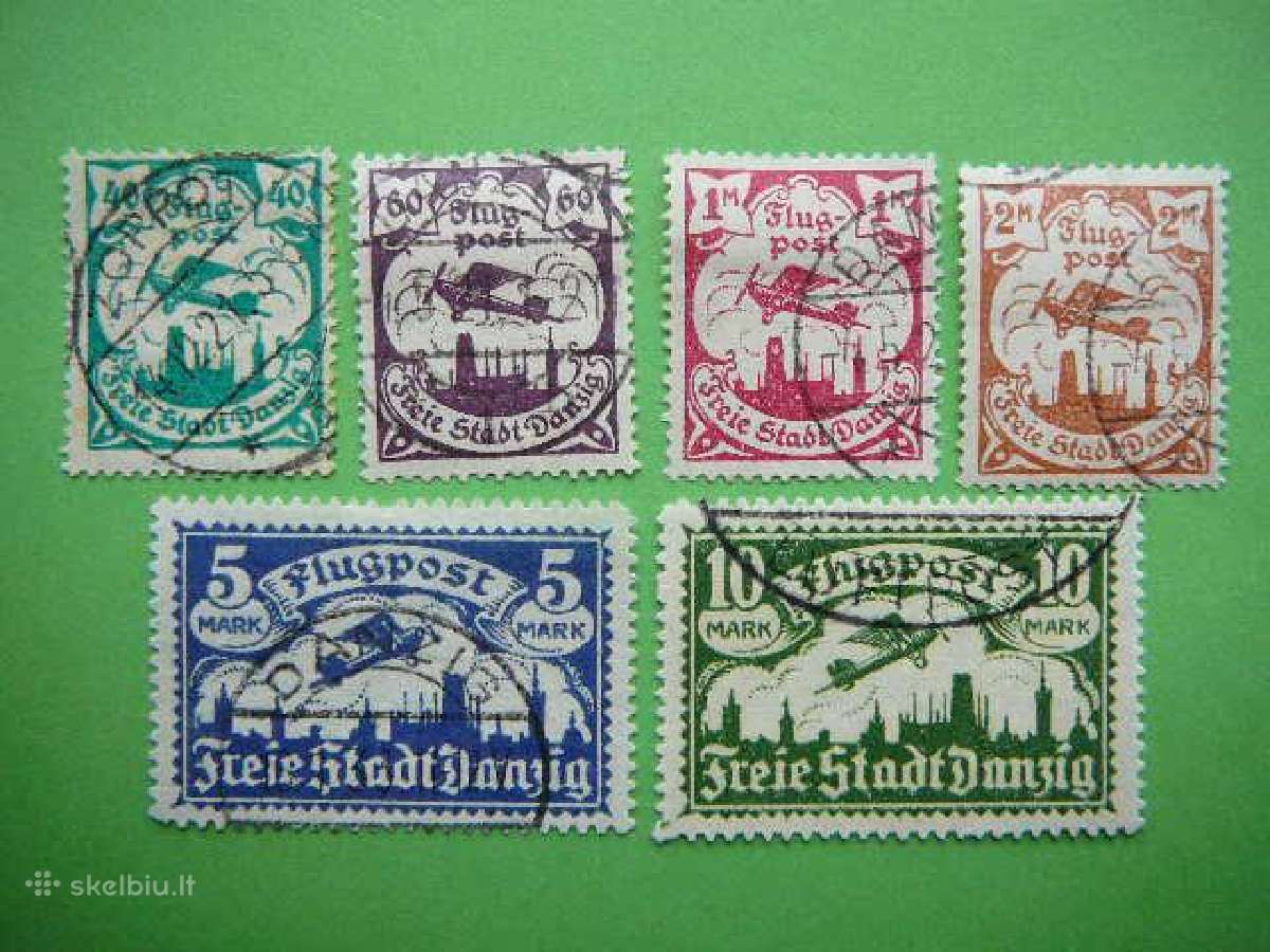 Dancigas Lektuvai Vokietija 1921 dng66/1a