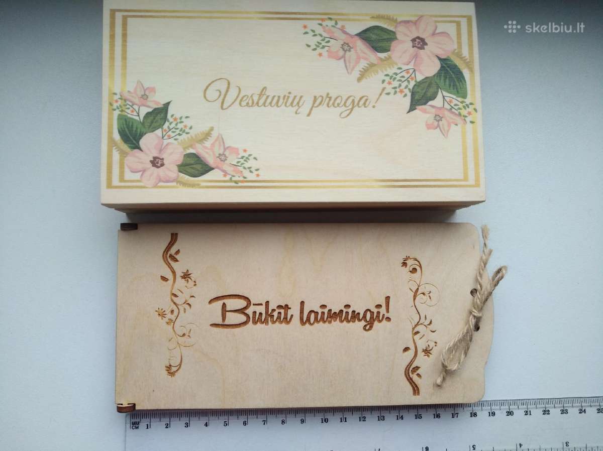 Pinigų dėžutė vestuvėms