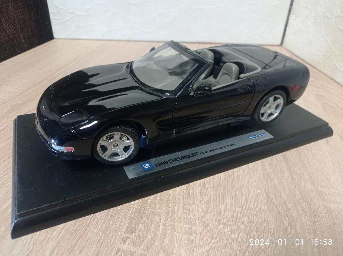 1999m.chevrolet corvette 1:18 - nuotraukos Nr. 3
