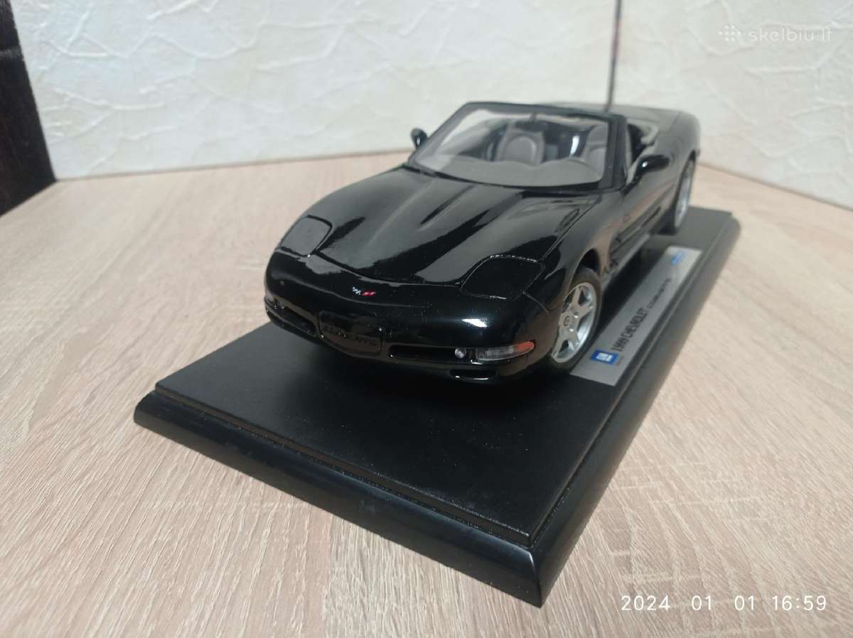 1999m.chevrolet corvette 1:18 - nuotraukos Nr. 4