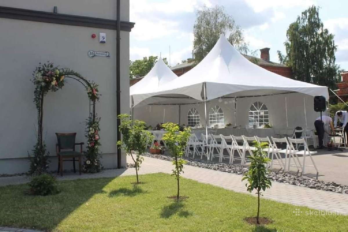 Paviljonų, palapinių, baldų, suolų nuoma. - nuotraukos Nr. 2