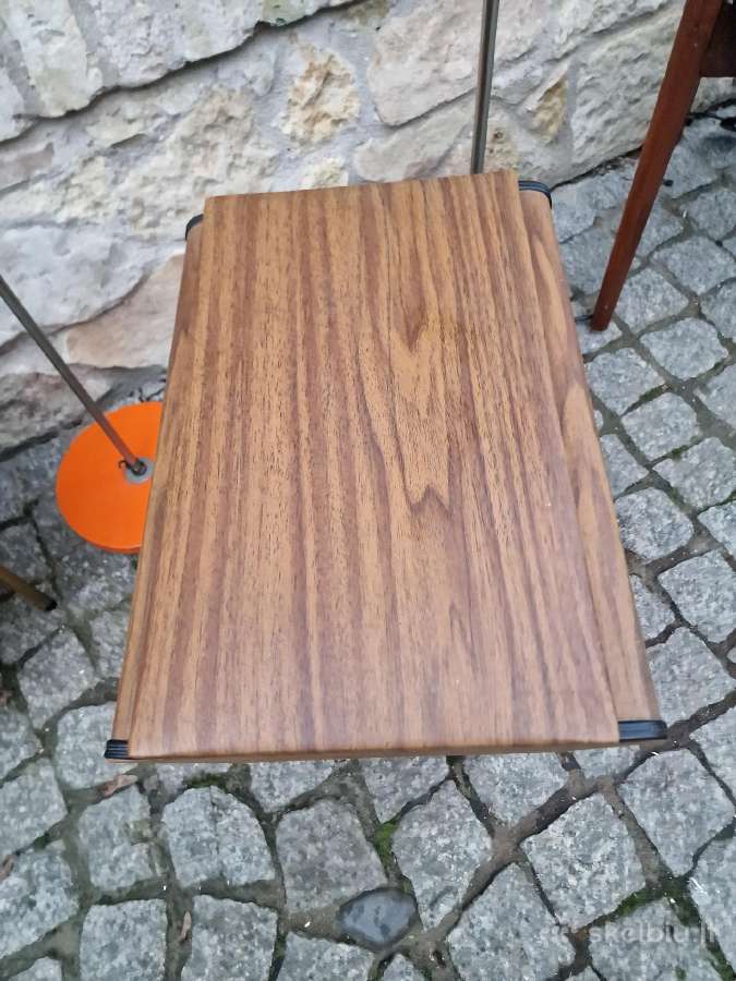 Vintažinis mid century pufas-daiktadėžė. - nuotraukos Nr. 3