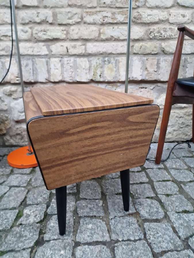Vintažinis mid century pufas-daiktadėžė. - nuotraukos Nr. 6