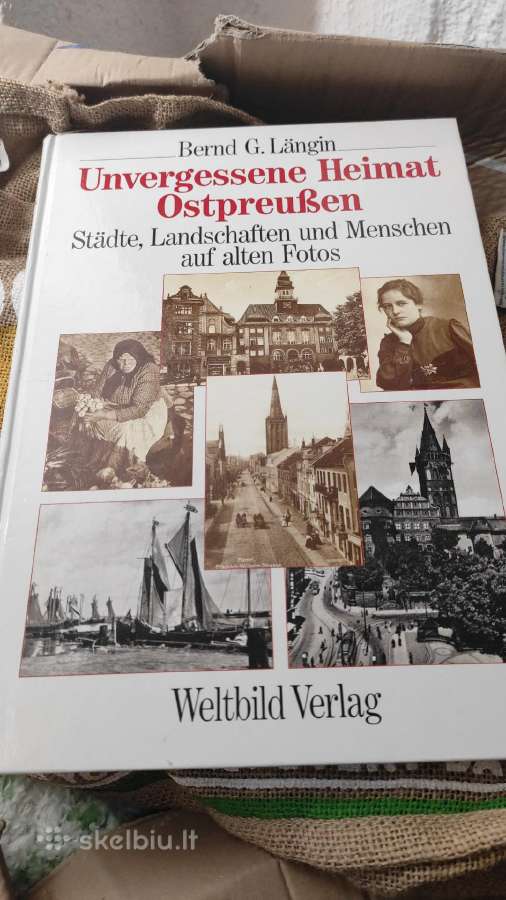 Rytu Prusija Knyga Memel daug nuotrauku