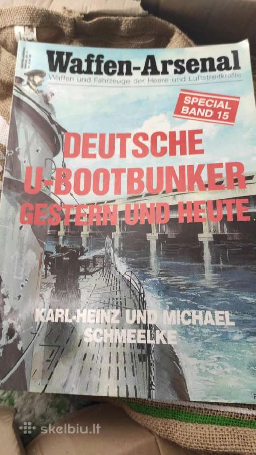 U Boot Kriegsmarine Zurnalas daug nuotrauku