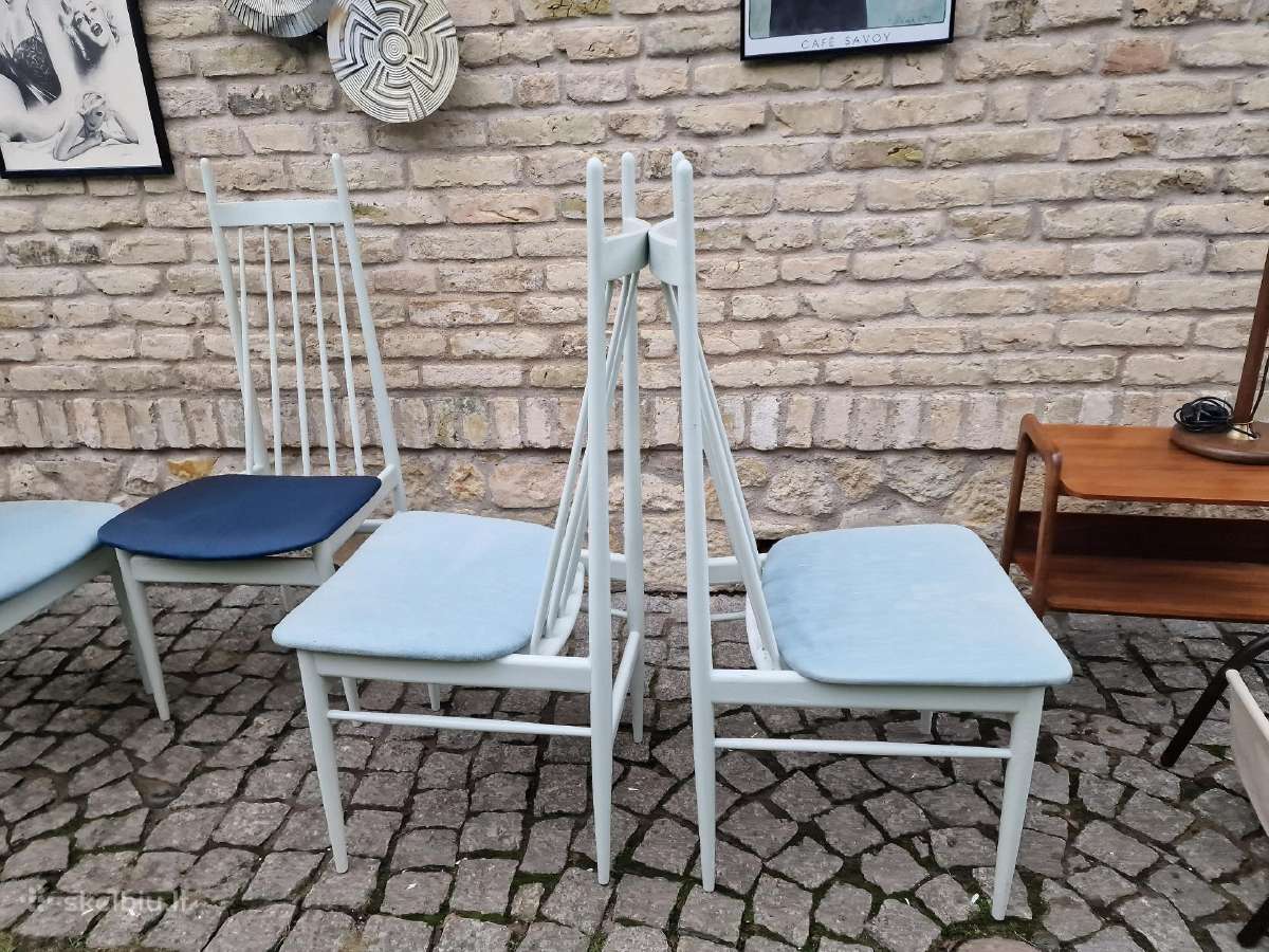 Vintažinės mid century autorinės kėdės - nuotraukos Nr. 19