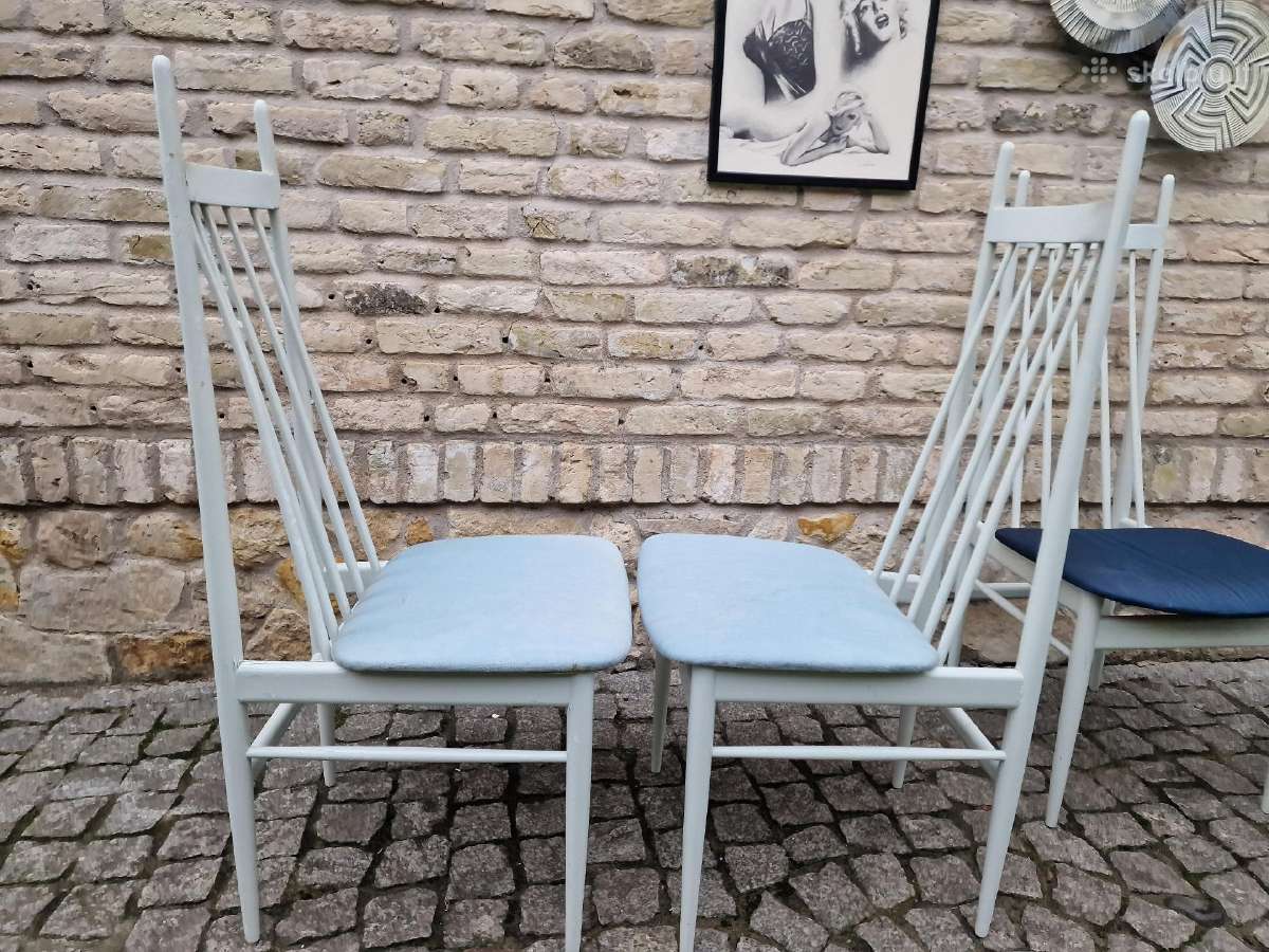 Vintažinės mid century autorinės kėdės - nuotraukos Nr. 22