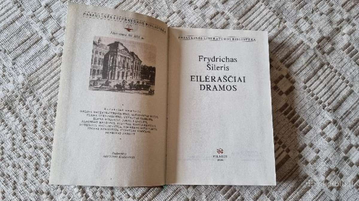 F.šileris "Eilėraščiai. Dramos" - nuotraukos Nr. 3