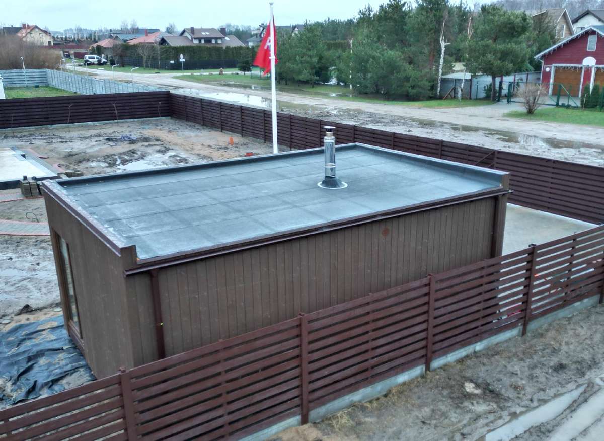 Karkasinė pirtis 4,5x7m - nuotraukos Nr. 3