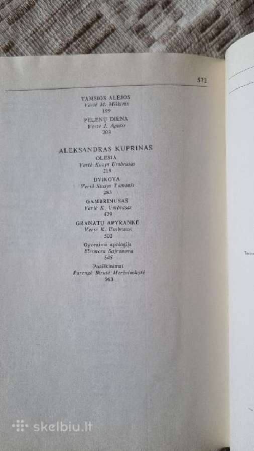 I.buninas, A.kurpinas "Apsakymai. Apysakos" - nuotraukos Nr. 6