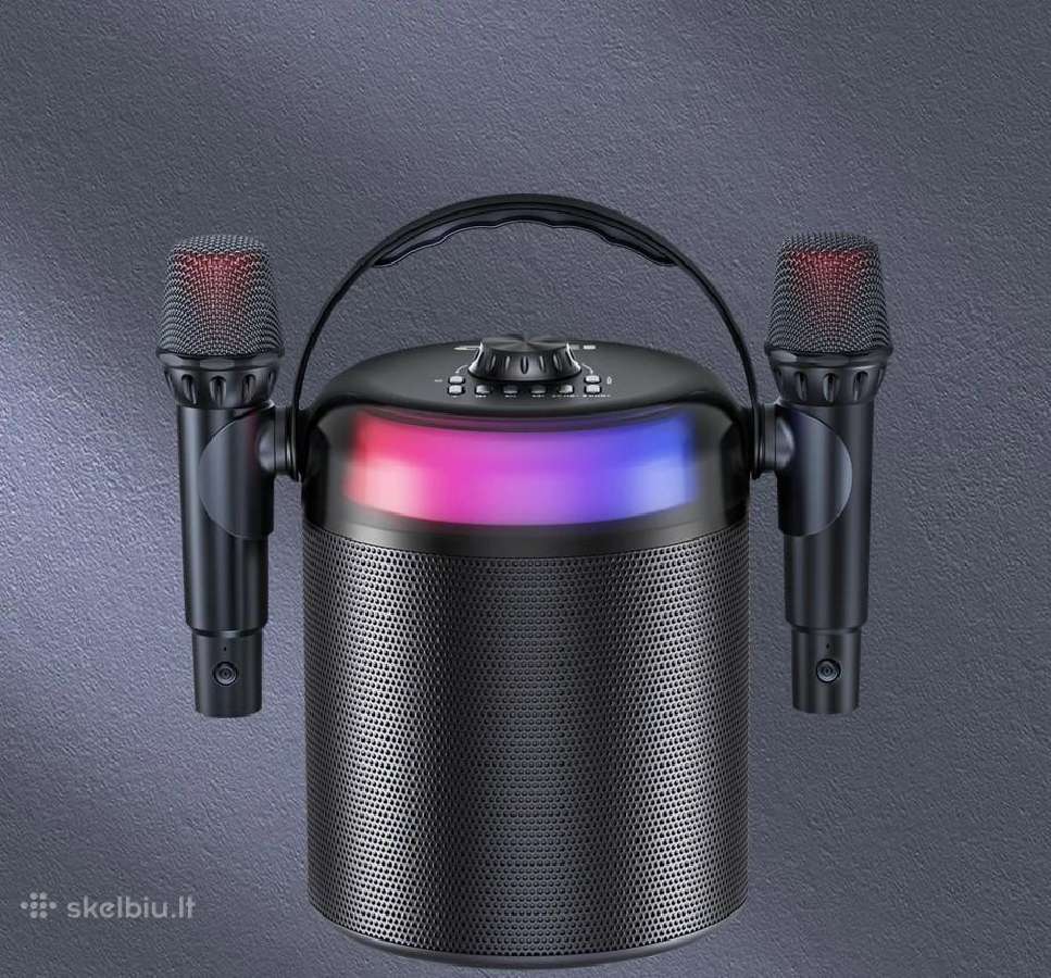 Kite Bevielė bluetooth nešiojama dviejų mikrofonų - nuotraukos Nr. 10