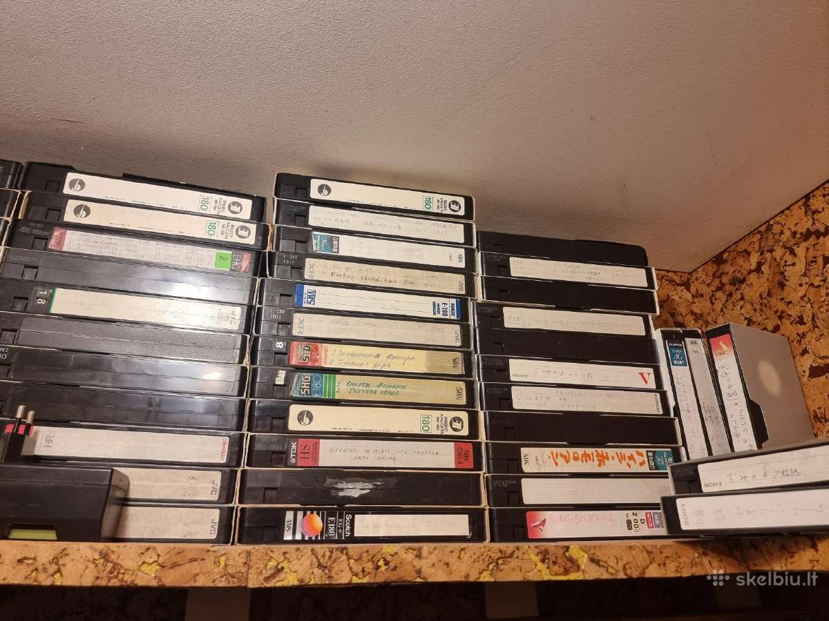 Vhs Kasetės