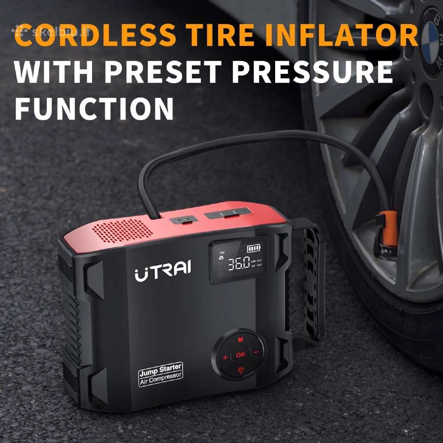 Utrai 2000a paleidėjas jump starteris power bank - Skelbiu.lt