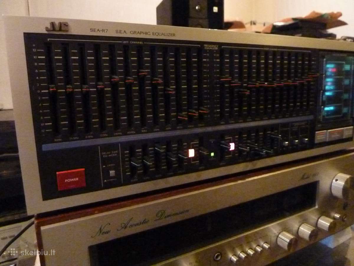 Ekvalaizeriai Marantz Technics Pioneer JVC - nuotraukos Nr. 4