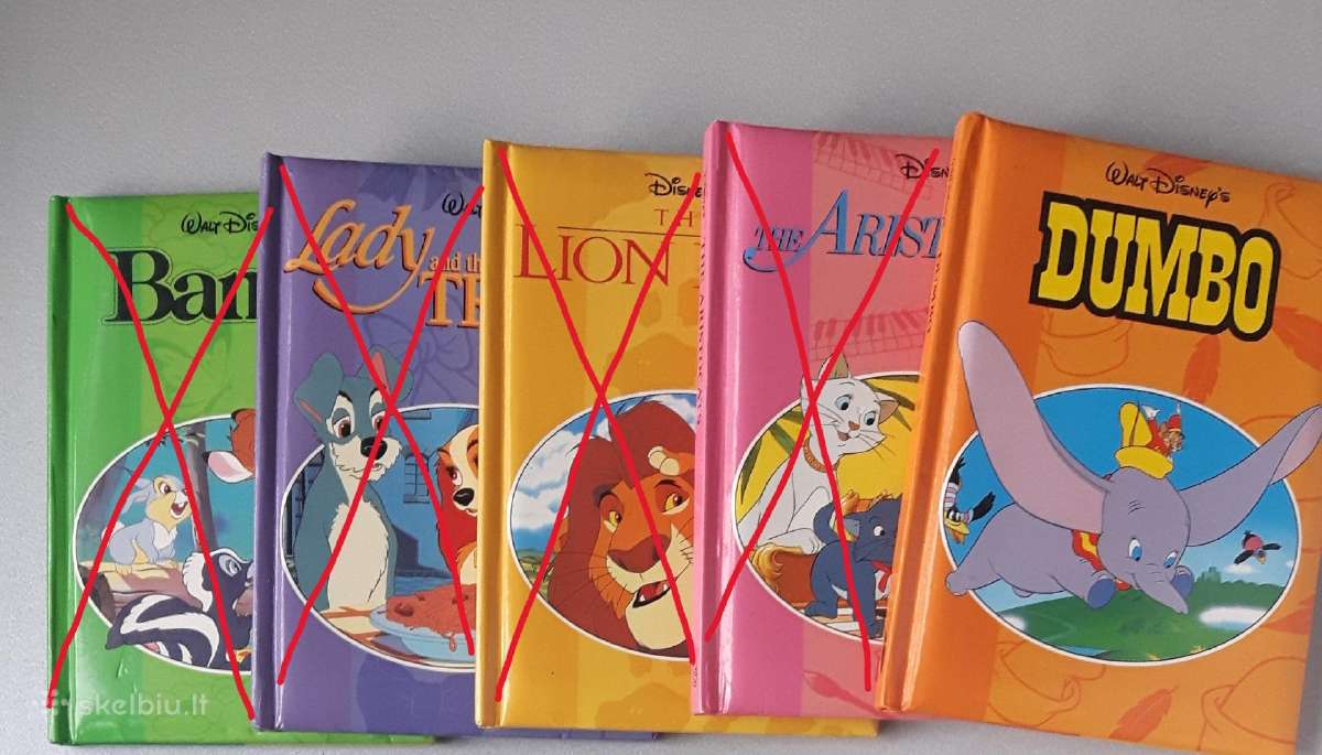 Disney knygelės - nuotraukos Nr. 2