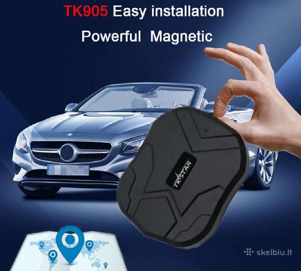 GPS seklys su magnetu ir ilgo veikimo baterija - nuotraukos Nr. 3