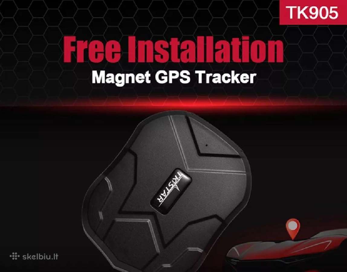 GPS seklys su magnetu ir ilgo veikimo baterija - nuotraukos Nr. 4