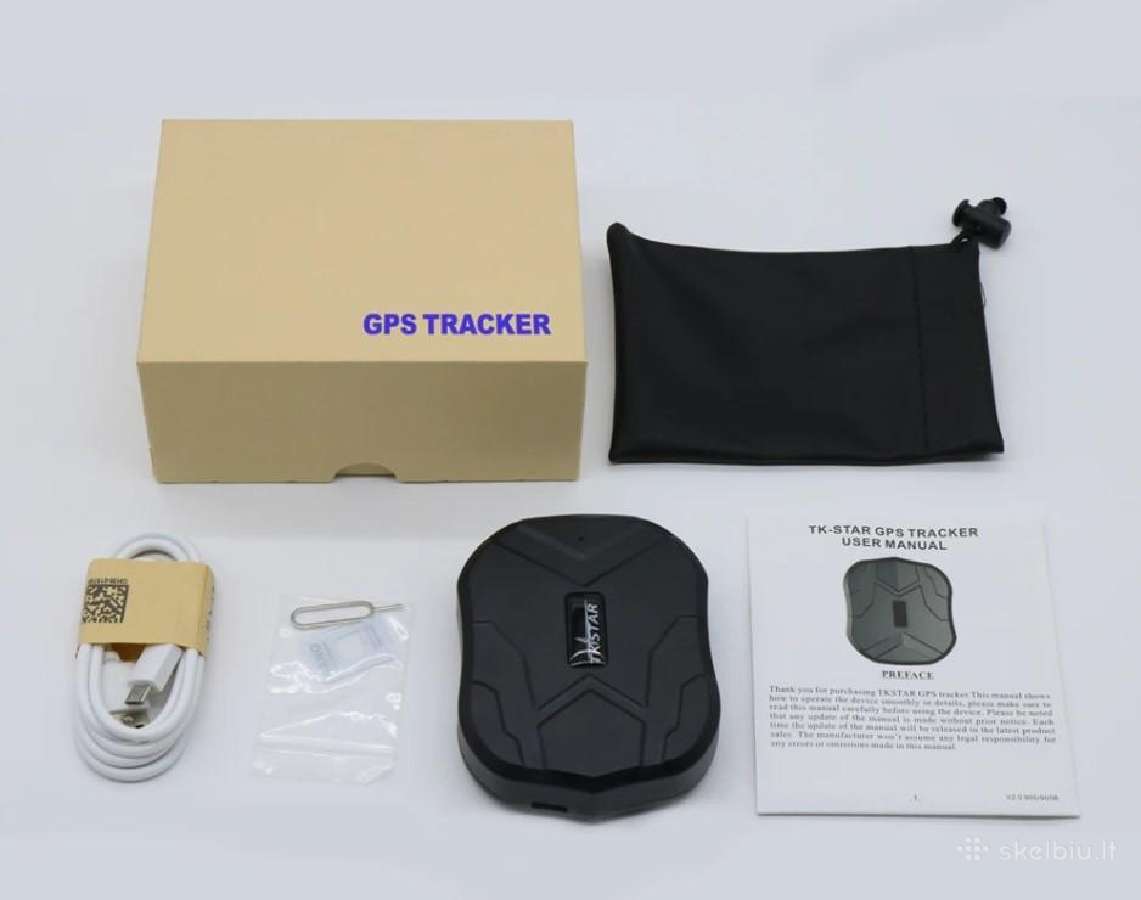 GPS seklys su magnetu ir ilgo veikimo baterija - nuotraukos Nr. 10