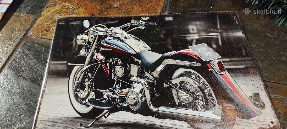 Lentelės su motociklais kaina10 eurų - nuotraukos Nr. 3