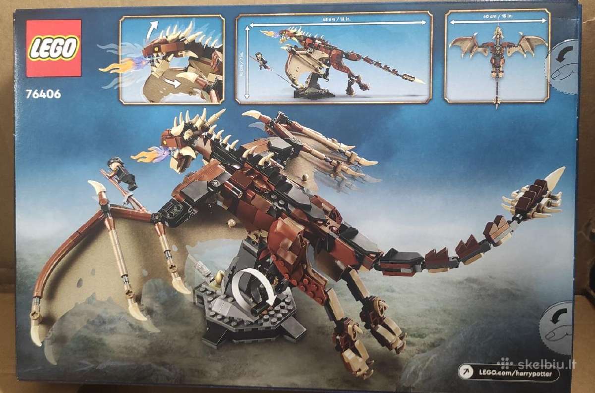 Lego Harry Potter 76406 Vengrijos Drakonas - nuotraukos Nr. 2