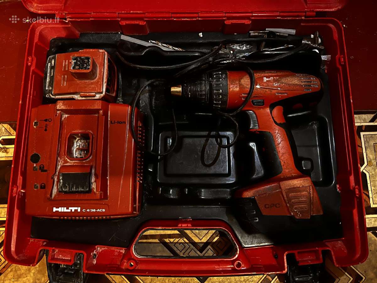 Hilti suktukas su komplektu c 4/36