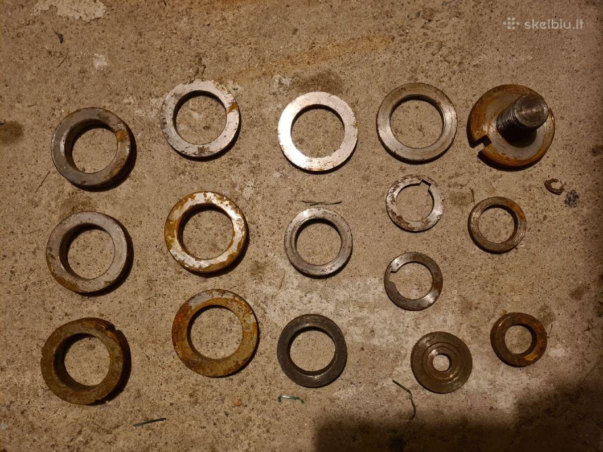 Metalo apdirbimo frezų montavimo žiedai