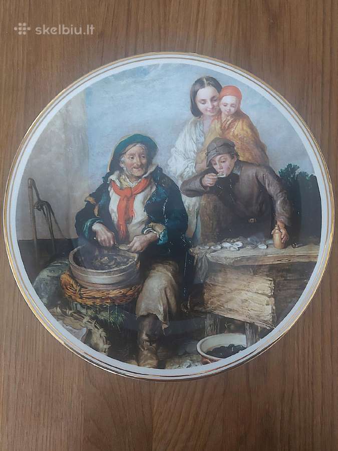Fenton China poceliano lėkštė
