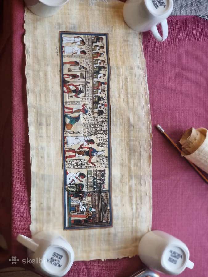 Parduodu 4 papiruso pirktus Kaire muziejaus par - nuotraukos Nr. 4