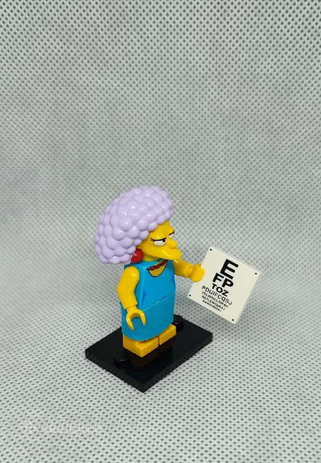 Lego Simpson minifigūrėlė 71009 Selma