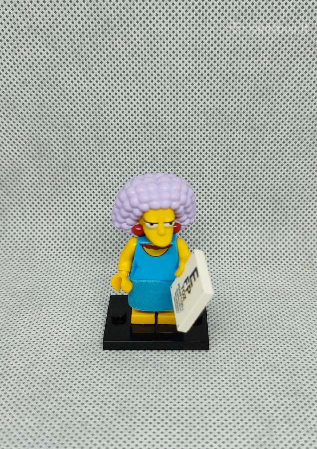 Lego Simpson minifigūrėlė 71009 Selma - nuotraukos Nr. 2